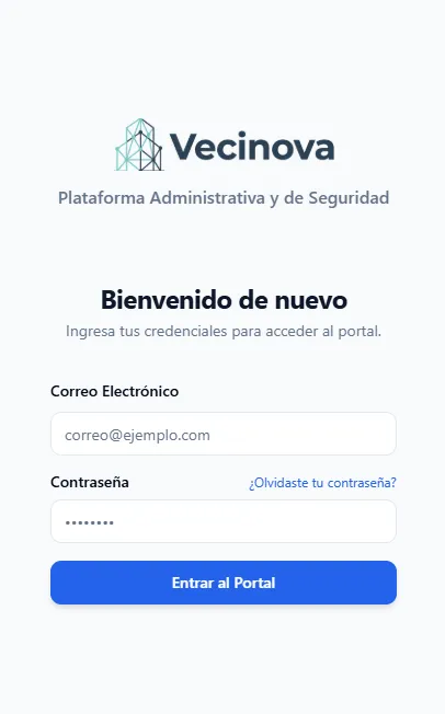 App Vecinova Móvil